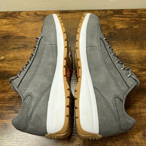 Lugz Express Sneakers 10.5 Men Gray Casual Leisure Lace Up Comfort NEW Lifestyle - Picture 8 of 12